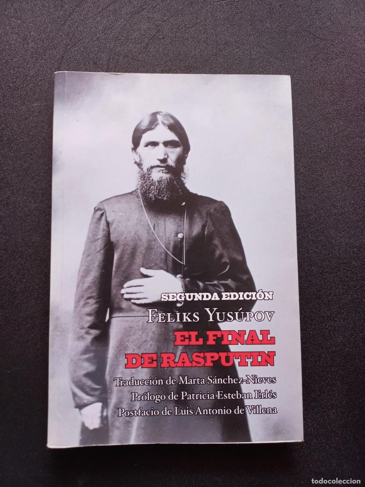 Libros: Feliks Yus&uacute;pov - El final de rasputin