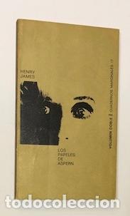 Libros: JAMES, Henry. - Los papeles de Aspern.