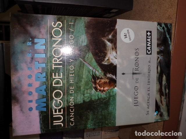 Libros: Juego de tronos Canci&oacute;n de hielo y fuego 1 George R. R. Martin