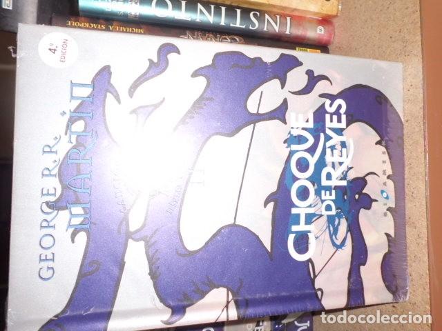 Libros: Juego de Tronos Choque de reyes y Fuego George R. R. Martin
