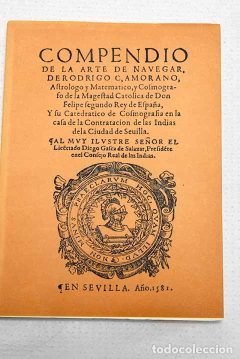Libros: Compendio de la arte de navegar.- Zamorano, Rodrigo