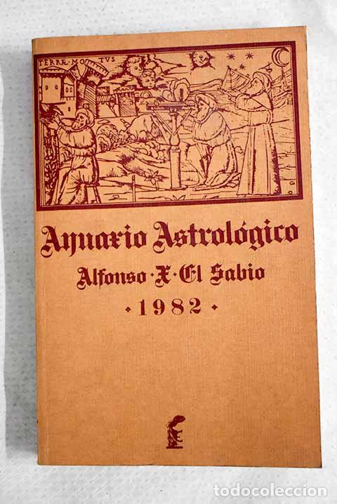books: Anuario astrol&oacute;gico Alfonso X El Sabio: 1982
