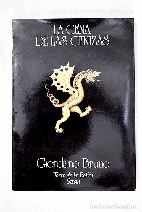 books: La cena de las cenizas.- Bruno, Giordano