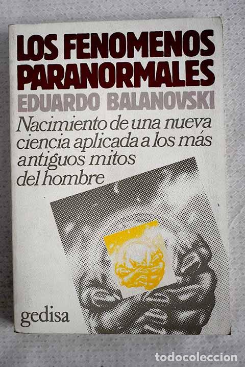 books: Los fen&oacute;menos paranormales.- Balanovski, Eduardo