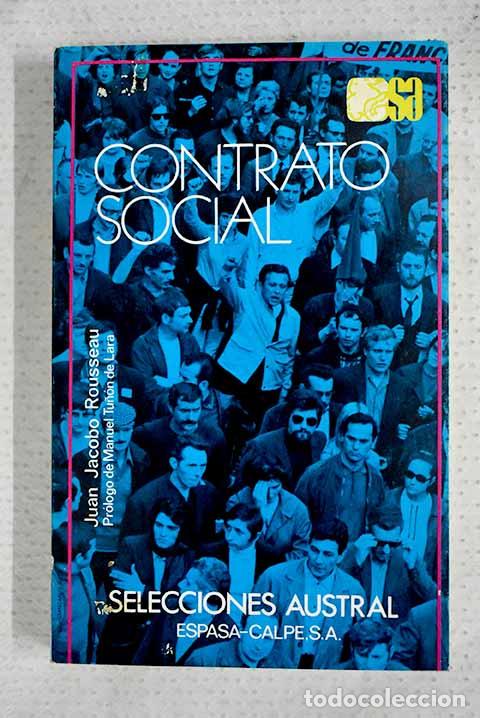 Livres: El contrato social: Rousseau, Jean-Jacques.- Rousseau, Jean-Jacques