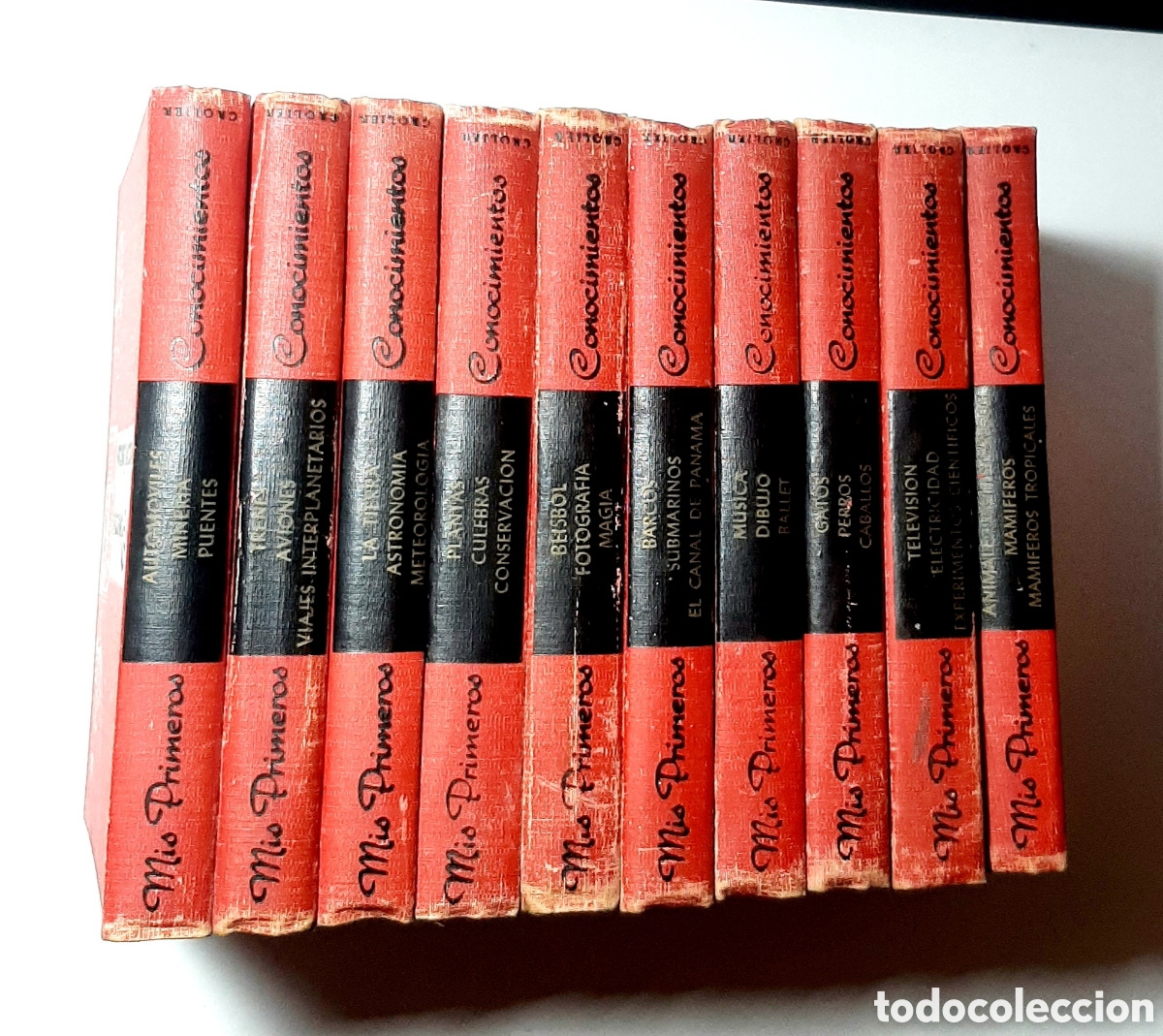 Libros: MIS PRIMEROS CONOCIMIENTOS. COLECCI&Oacute;N COMPLETA. 10 TOMOS. 1961.