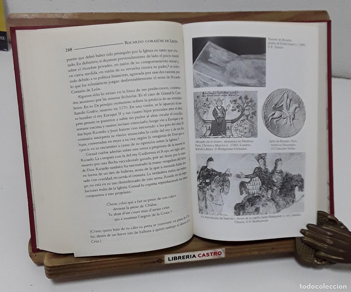 Libros: Ricardo Coraz&oacute;n de Le&oacute;n. El Rey Cruzado - Jean Flori. - Foto 2