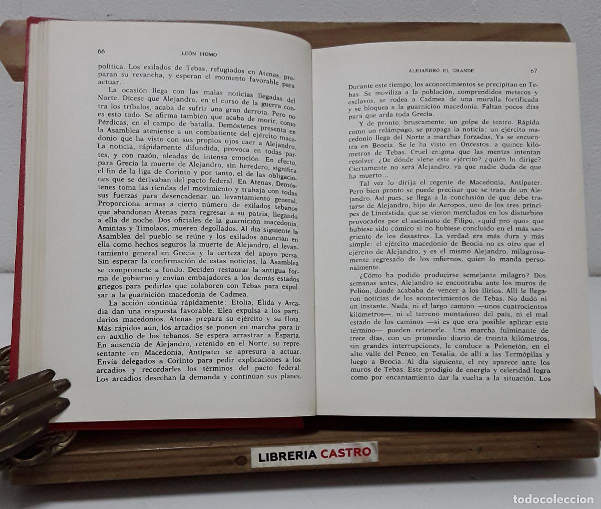 Libros: Alejandro el Grande - Le&oacute;n Homo. - Foto 2