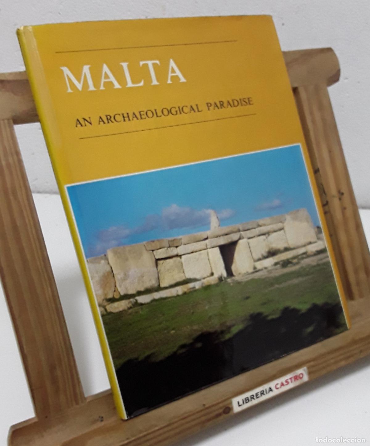 Libros: Malta an archeological paradise - Anthony Bonanno.