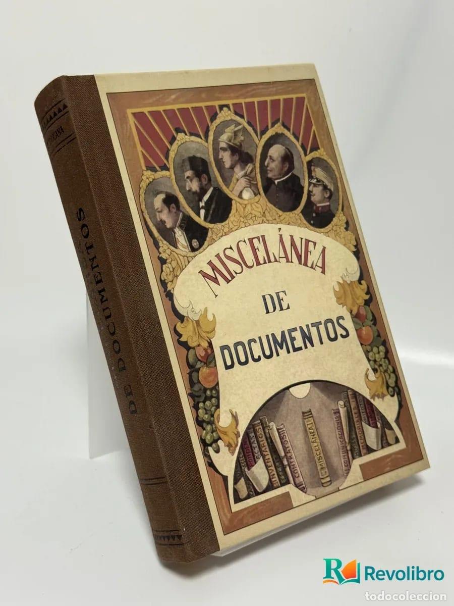 Libros: Miscel&aacute;nea de Documentos - Esteban Paluz&iacute;e