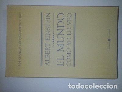 Libros: El mundo como yo lo veo- 8423793302168