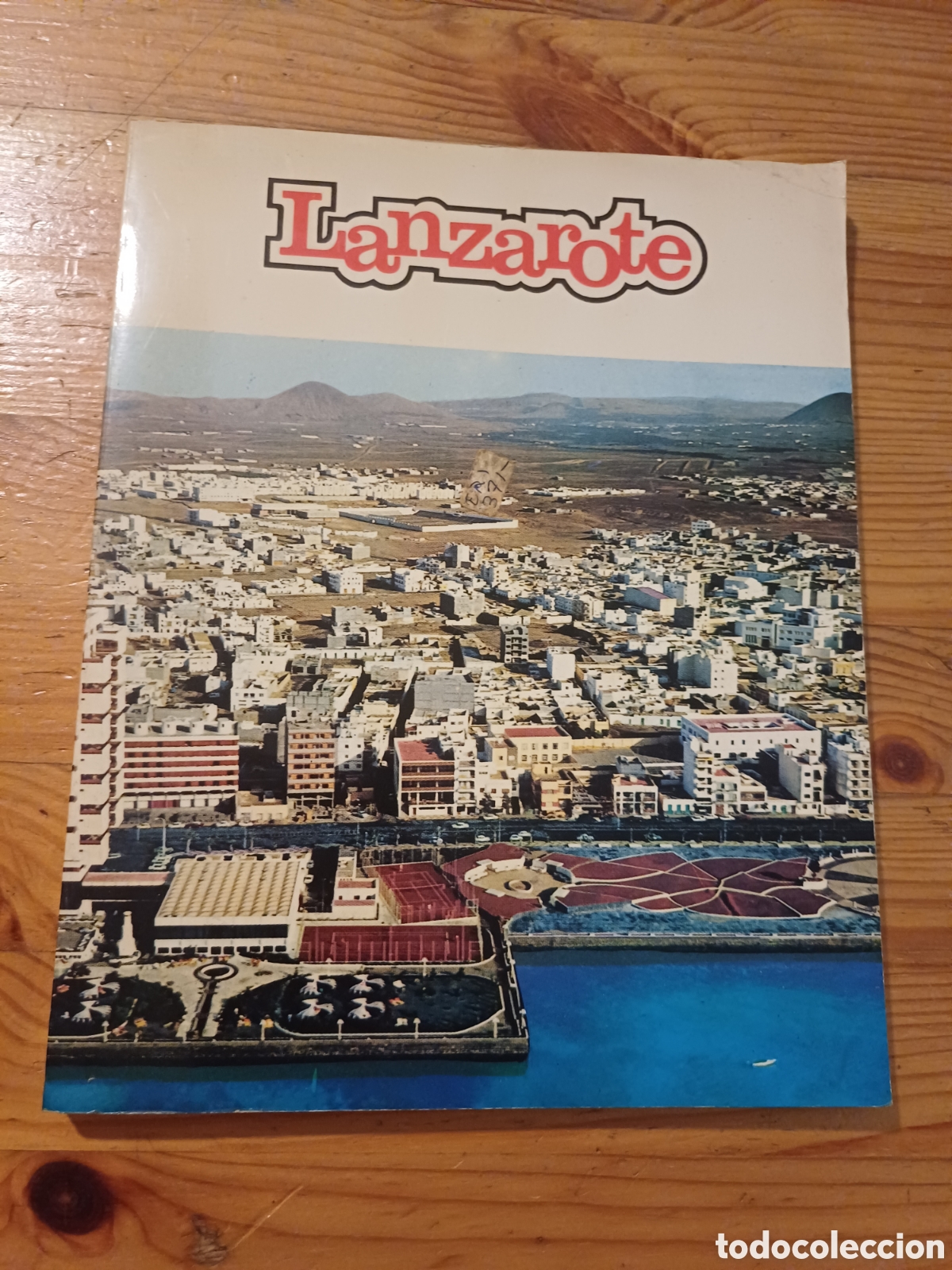Libros: Lanzarote La isla de los valcones Comercial Silva Arrecife 1979 Elexpuru con mapa