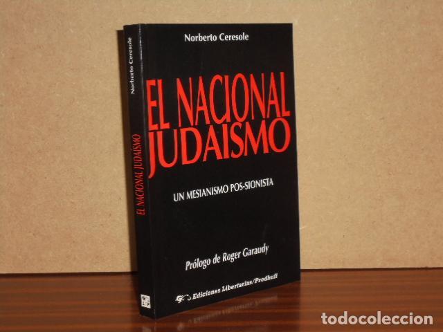 Livres: EL NACIONAL JUDA&Iacute;SMO - Ceresole, Norberto