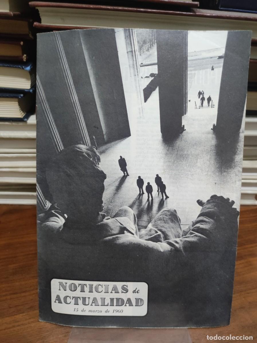 Libros: Noticias de Actualidad (15 de marzo de 1960) Portada: Monumento a Lincoln en Washington D.C. desde