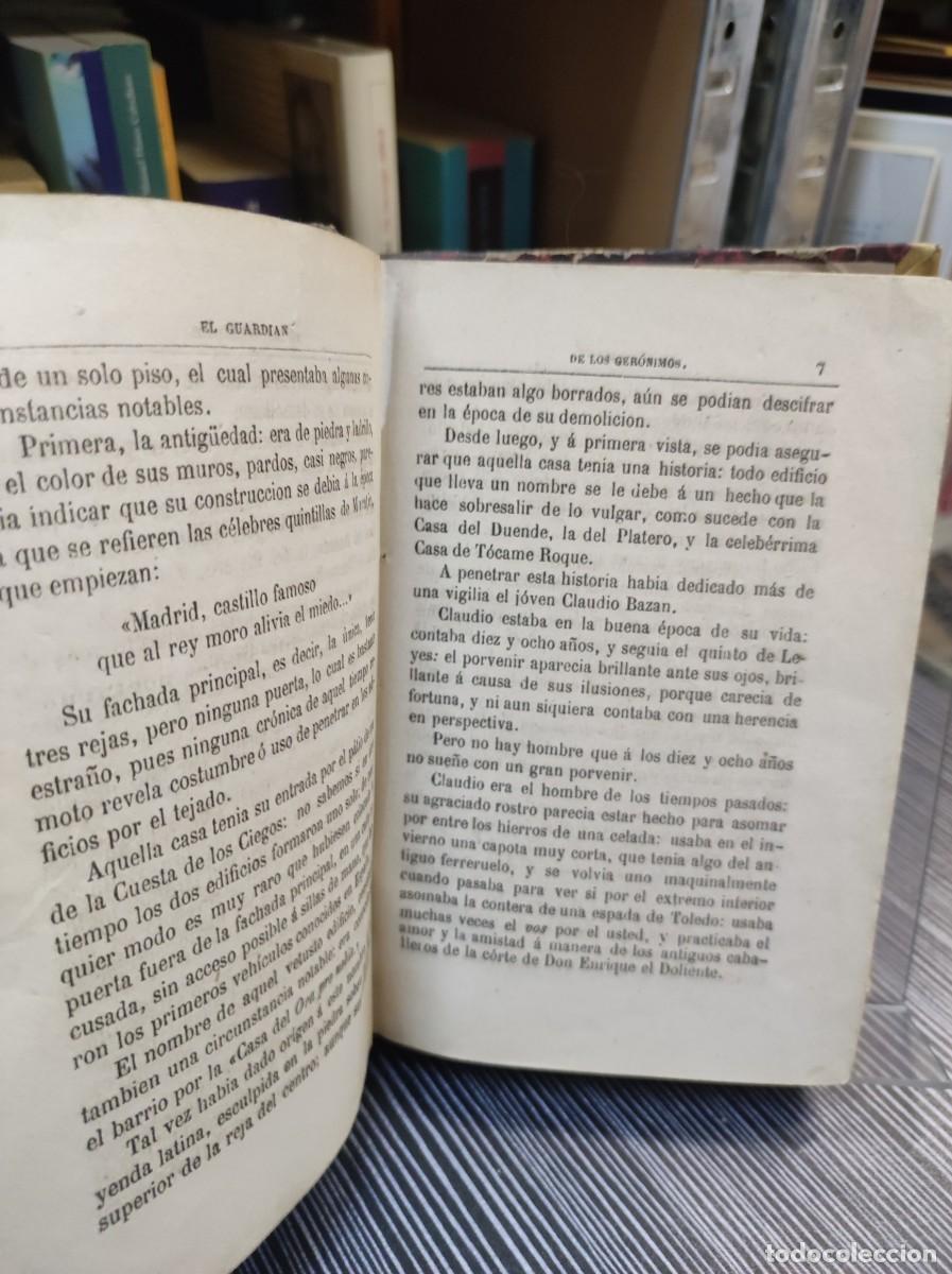 Libros: El guardi&aacute;n de los Jer&oacute;nimos Manuel Fern&aacute;ndez y Gonz&aacute;lez - Foto 3
