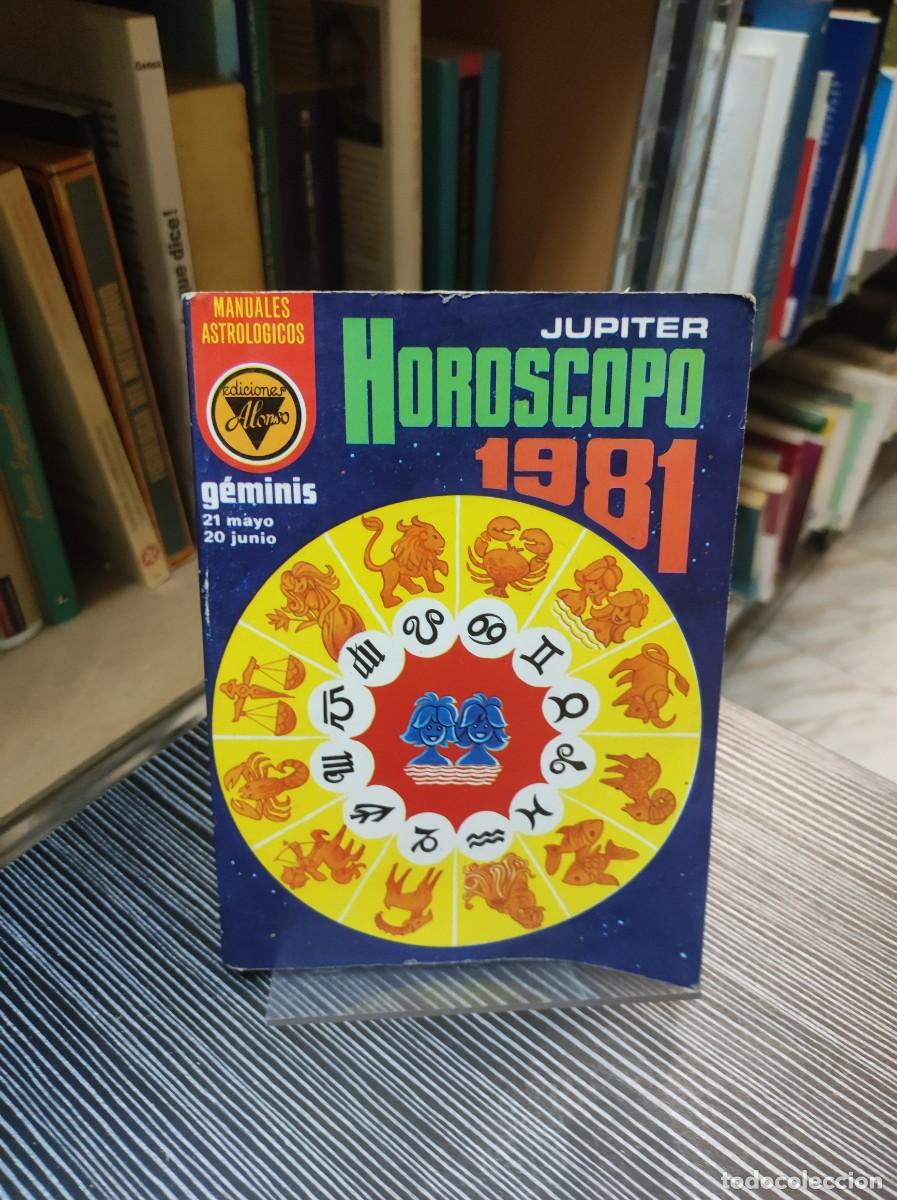 Libros: Hor&oacute;scopo 1981: G&eacute;minis (Manuales Astrol&oacute;gicos J&uacute;piter)