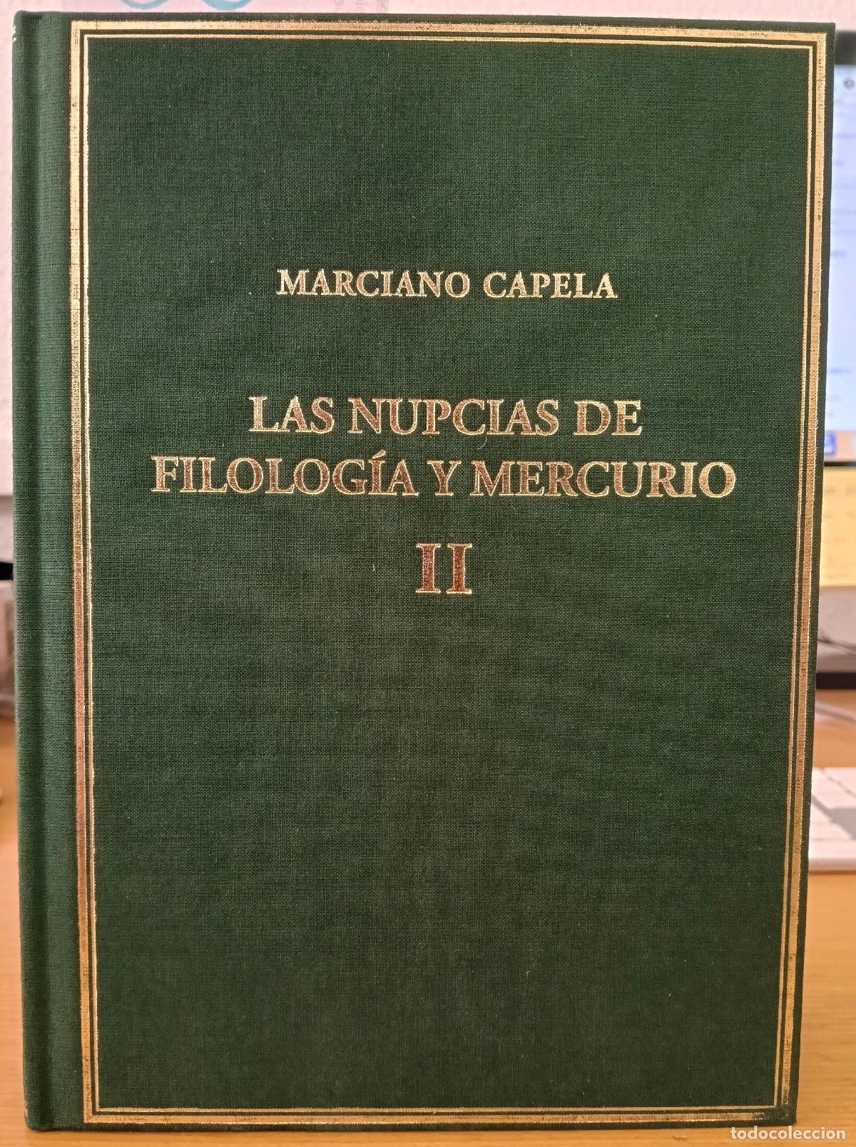 Libros: Las nupcias de Filolog&iacute;a y Mercurio II. Libros III-V: El Trivium - Capela, Marciano