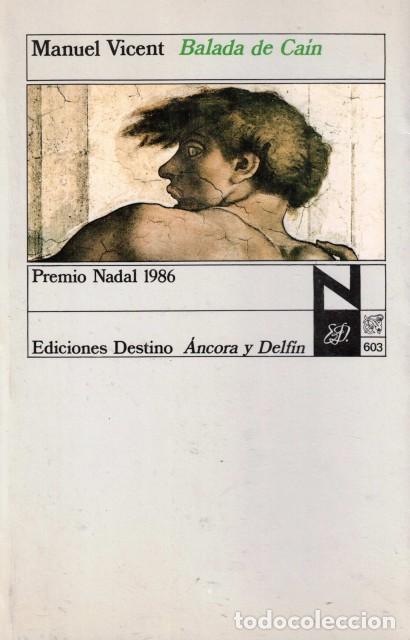 Libros: Balada de Ca&iacute;n - Vicent, Manuel - Foto 1
