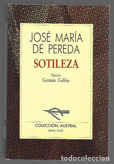 Libros: SOTILEZA - PEREDA, JOSE MARIA DE - Foto 1
