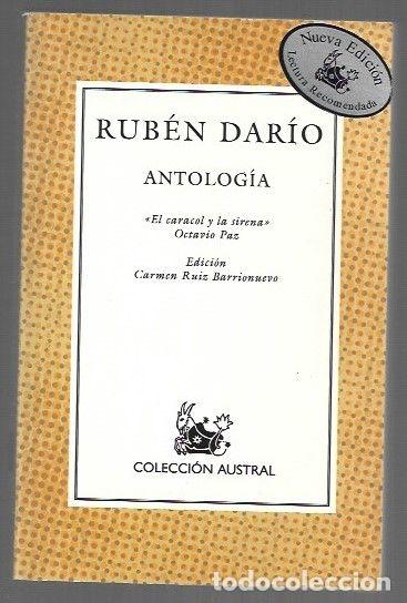 Libros: ANTOLOGIA - DARIO, RUBEN - Foto 1