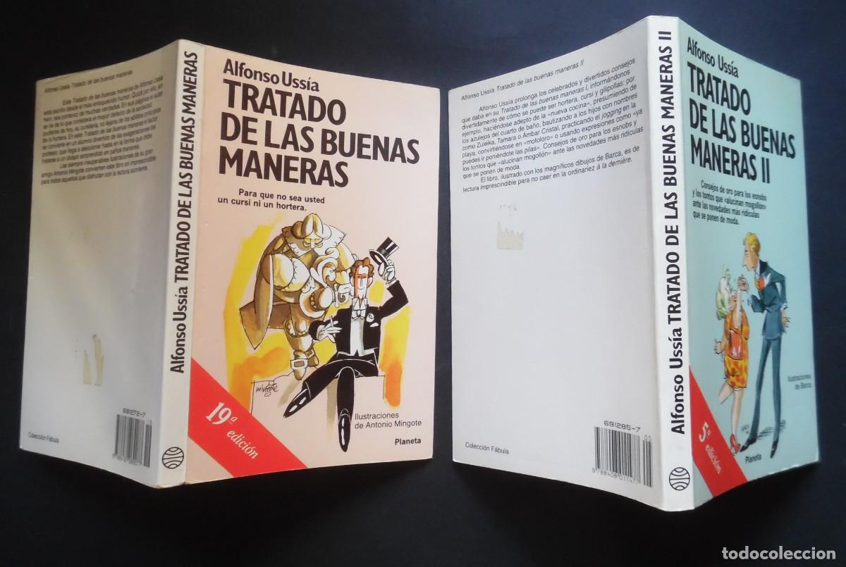 Libros: Alfonso Uss&iacute;a, Tratado de las buenas maneras 1 + 2. S&aacute;tira de cursis escrita por un cursi