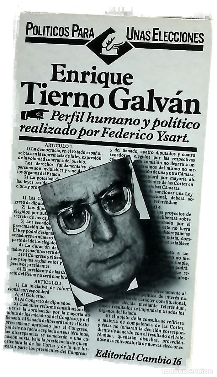 books: Enrique Tierno Galván - Federico Ysart