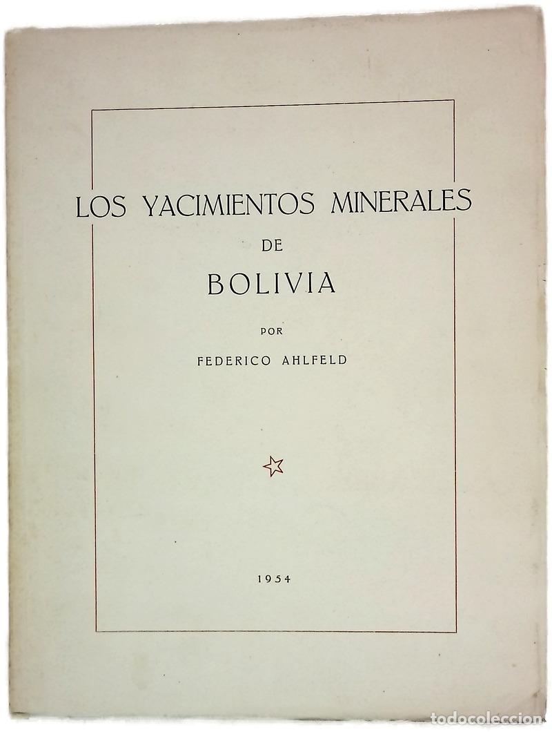 Livres: Los yacimientos minerales de Bolivia