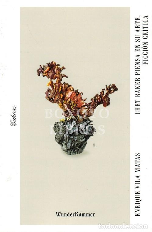 books: VILA-MATAS, Enrique. Chet Baker piensa en su arte. Ficci&oacute;n cr&iacute;tica. Cahier n&ordm; 8