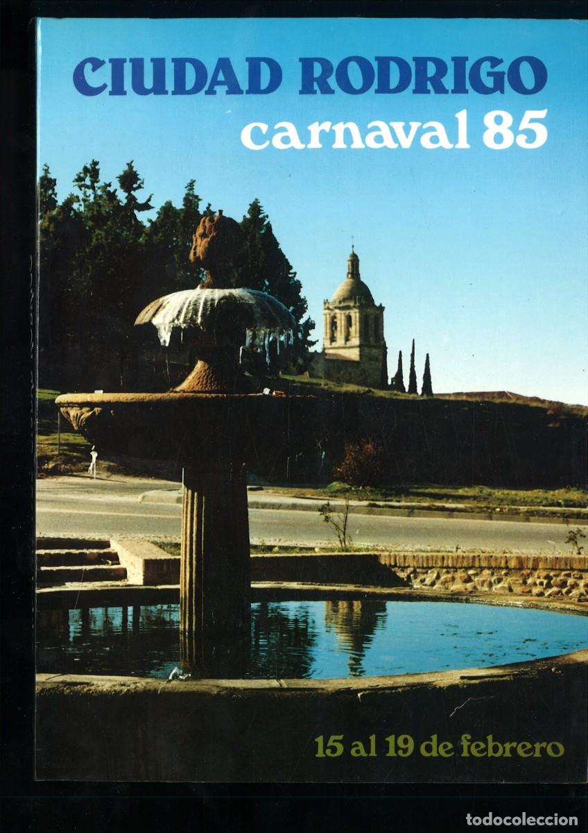 Libros: CIUDAD RODRIGO. CAENAVAL 85 - Foto 1