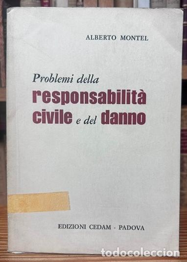 Libros: PROBLEMI DELLA RESPONSABILITA CIVILE E DEL DANNO - MONTEL, Alberto
