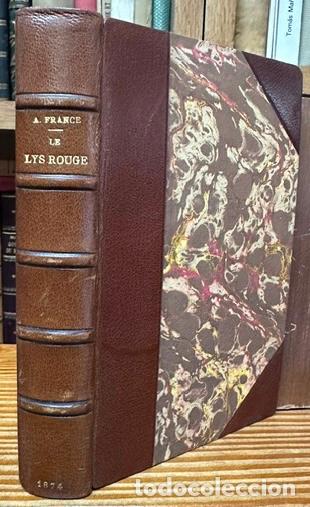 Libros: LE LYS ROUGE - FRANCE, Anatole
