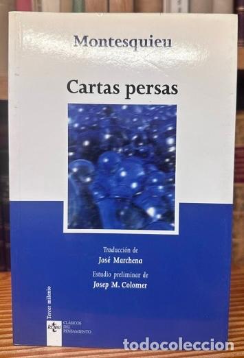 Libros: CARTAS PERSAS - MONTESQUIEU