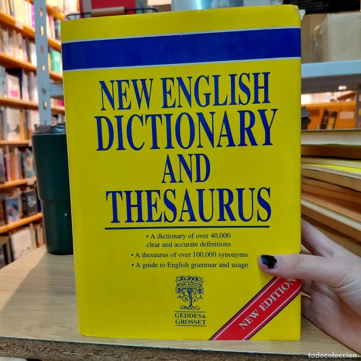 Libros: New english dictionary and thesaurus - VVAA