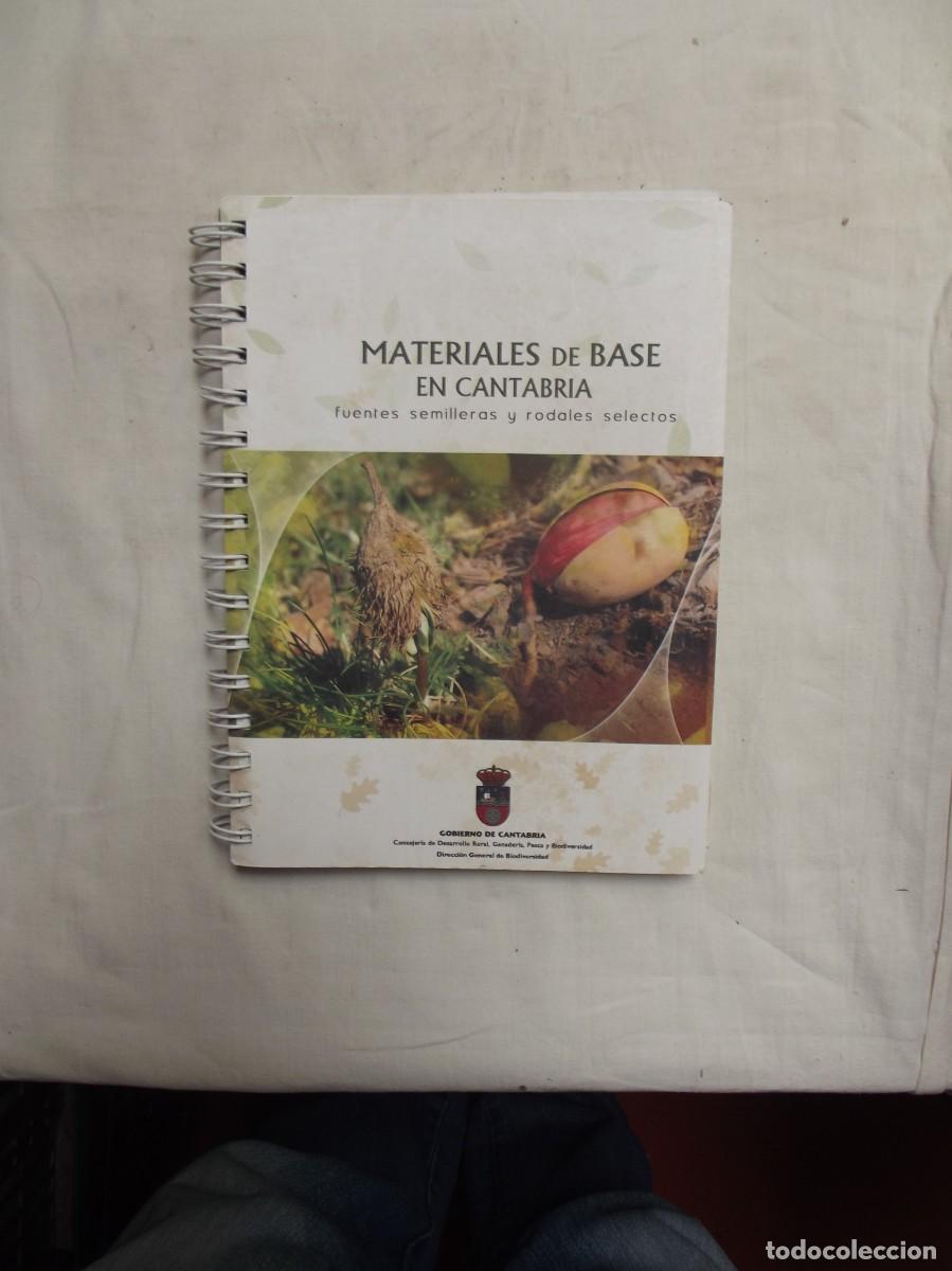 Libri di seconda mano: MATERIALES DE BASE EN CANTABRIA FUENTES SEMILLERAS Y RODALES SELECTOS EDITADO POR EL GOBIERNO DE CAN