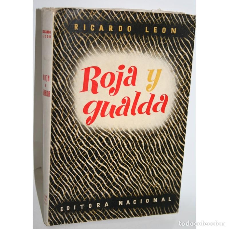 Libros: ROJA Y GUALDA - LE&Oacute;N, Ricardo - Foto 1