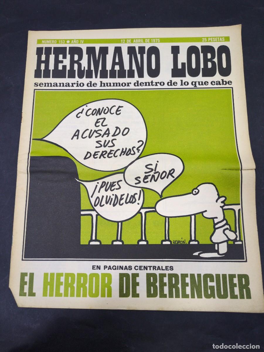 Libros: HERMANO LOBO N. 153 , ABRIL 1975 - Foto 1