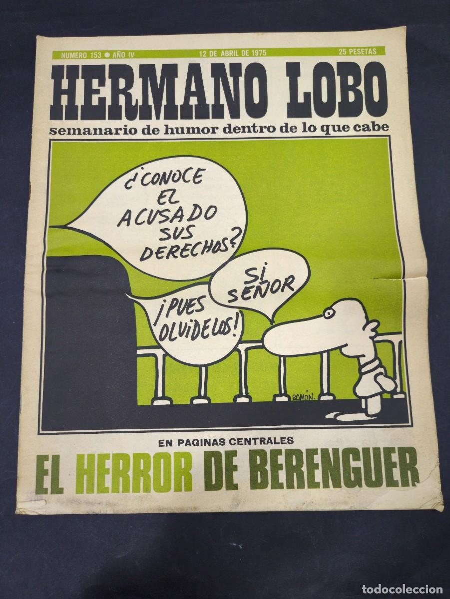 Libros: HERMANO LOBO N. 153 , ABRIL 1975 - Foto 1