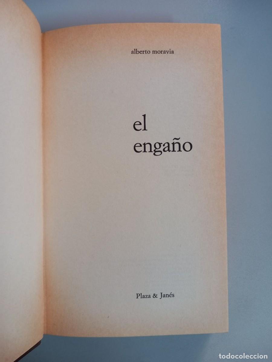Libros: El enga&ntilde;o. - MORAVIA, Alberto: - Foto 4