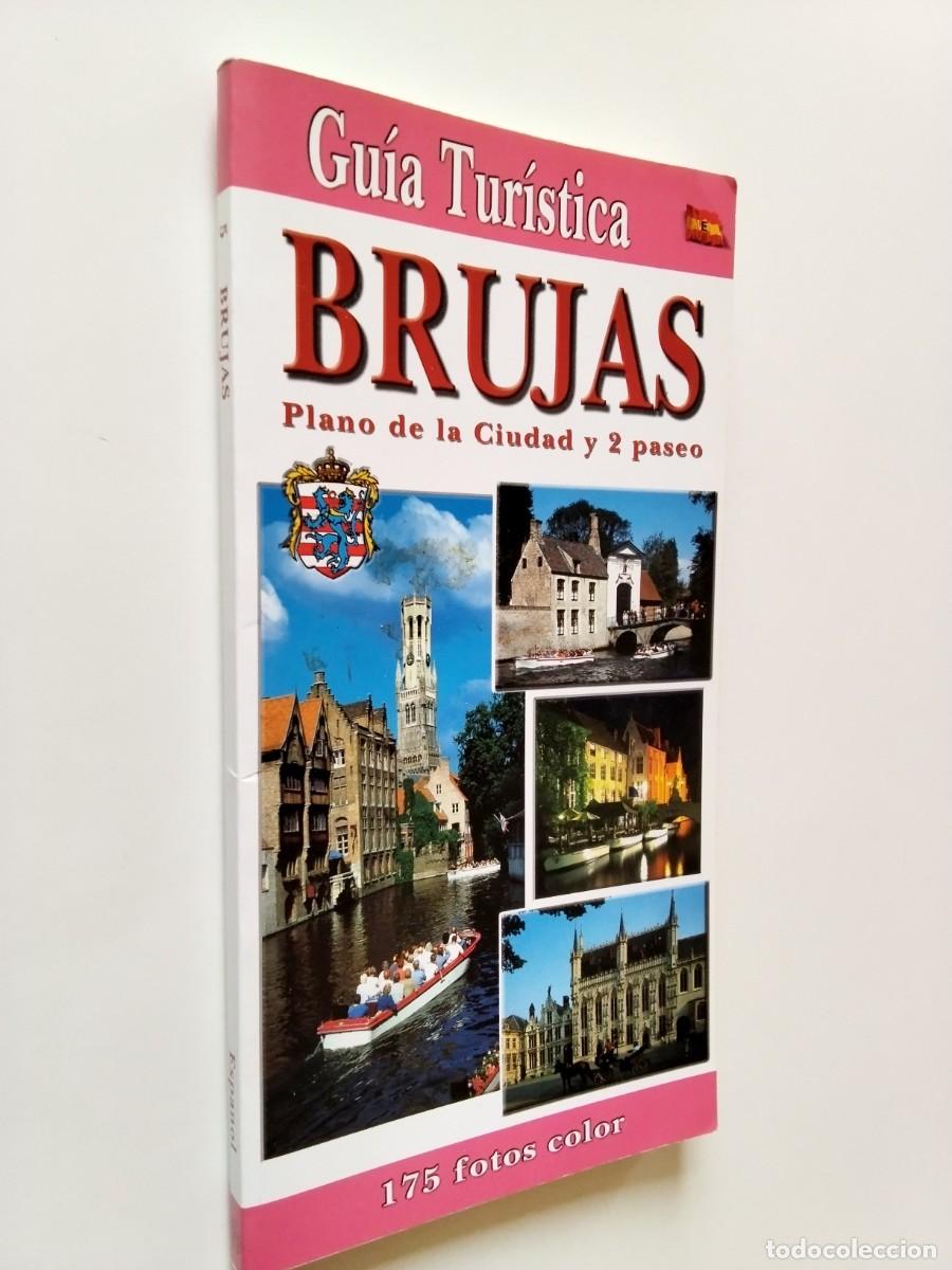 Libros: Brujas. Plano de la ciudad y 2 paseo. Gu&iacute;a tur&iacute;stica