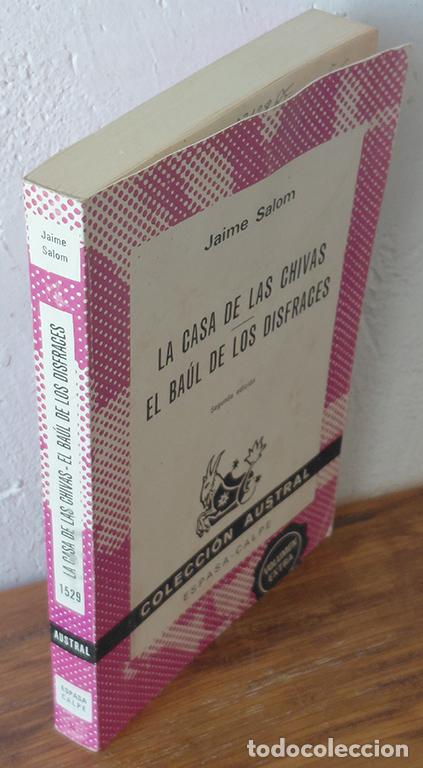 Livros em segunda m&atilde;o: LA CASA DE LAS CHIVAS / EL BA&Uacute;L DE LOS DISFRACES - JAIME SALOM
