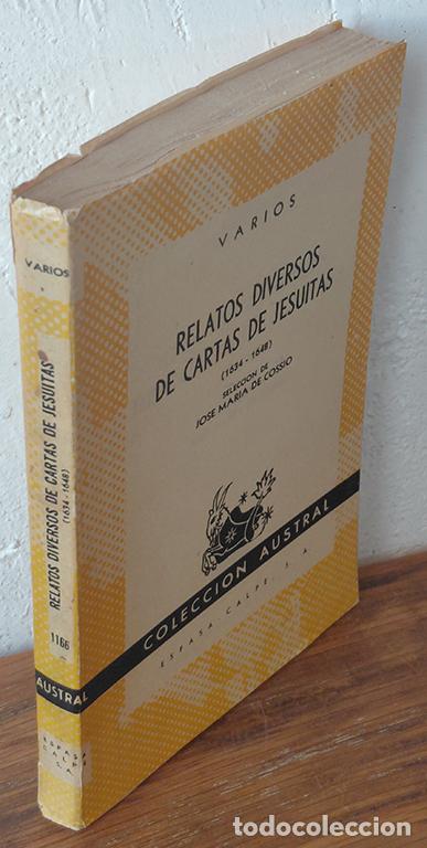 Livros em segunda m&atilde;o: RELATOS DIVERSOS DE CARTAS DE JESUITAS - VV.AA.