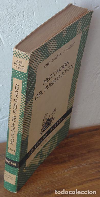 Livros em segunda m&atilde;o: MEDITACI&Oacute;N DEL PUEBLO JOVEN - JOS&Eacute; ORTEGA Y GASSET