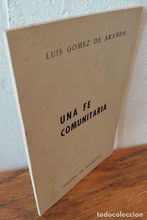 Libros: UNA FE COMUNITARIA - LUIS G&Oacute;MEZ DE ARANDA