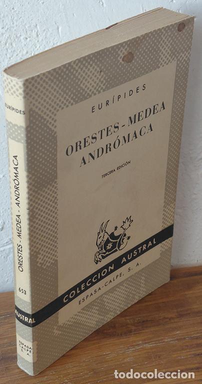 books: ORESTES - MEDEA - ANDR&Oacute;MACA - EUR&Iacute;PIDES