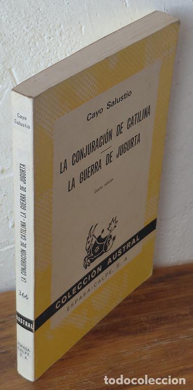 books: LA CONJURACI&Oacute;N DE CATILINA / LA GUERRA DE YUGURTA - CAYO SALUSTIO