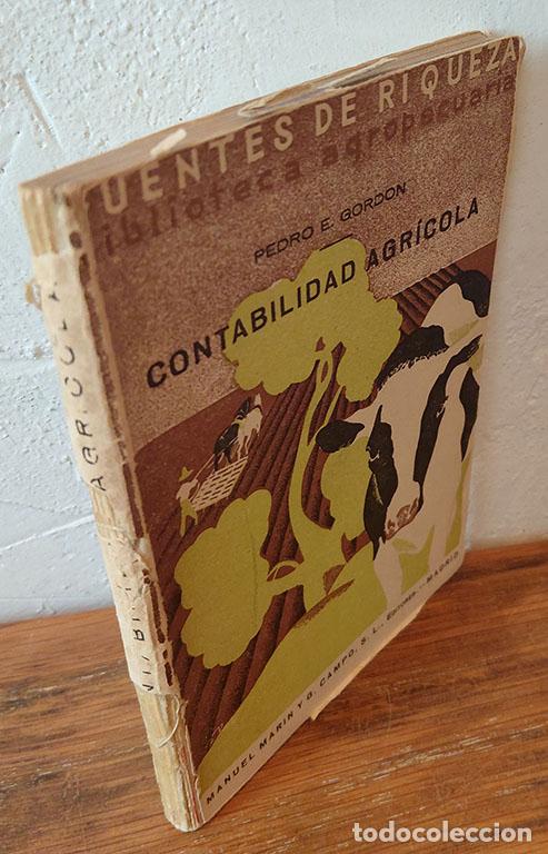 Livros em segunda m&atilde;o: NOCIONES DE CONTABILIDAD AGR&Iacute;COLA - PEDRONE. GORDON