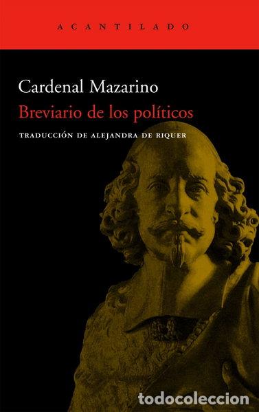 Libros: Breviario de los pol&iacute;ticos- 9788496489981