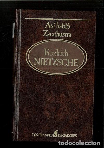 Livres: As&iacute; habl&oacute; Zaratustra- 9788472915718