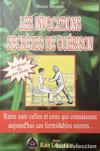 Libros: Les invocations secr&egrave;tes de gu&eacute;rison- 9782849881514