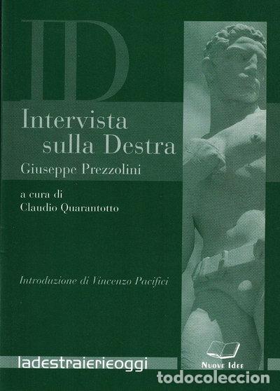 Libri di seconda mano: Intervista sulla destra- 9788875571139